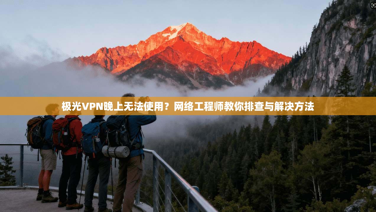 极光VPN晚上无法使用？网络工程师教你排查与解决方法