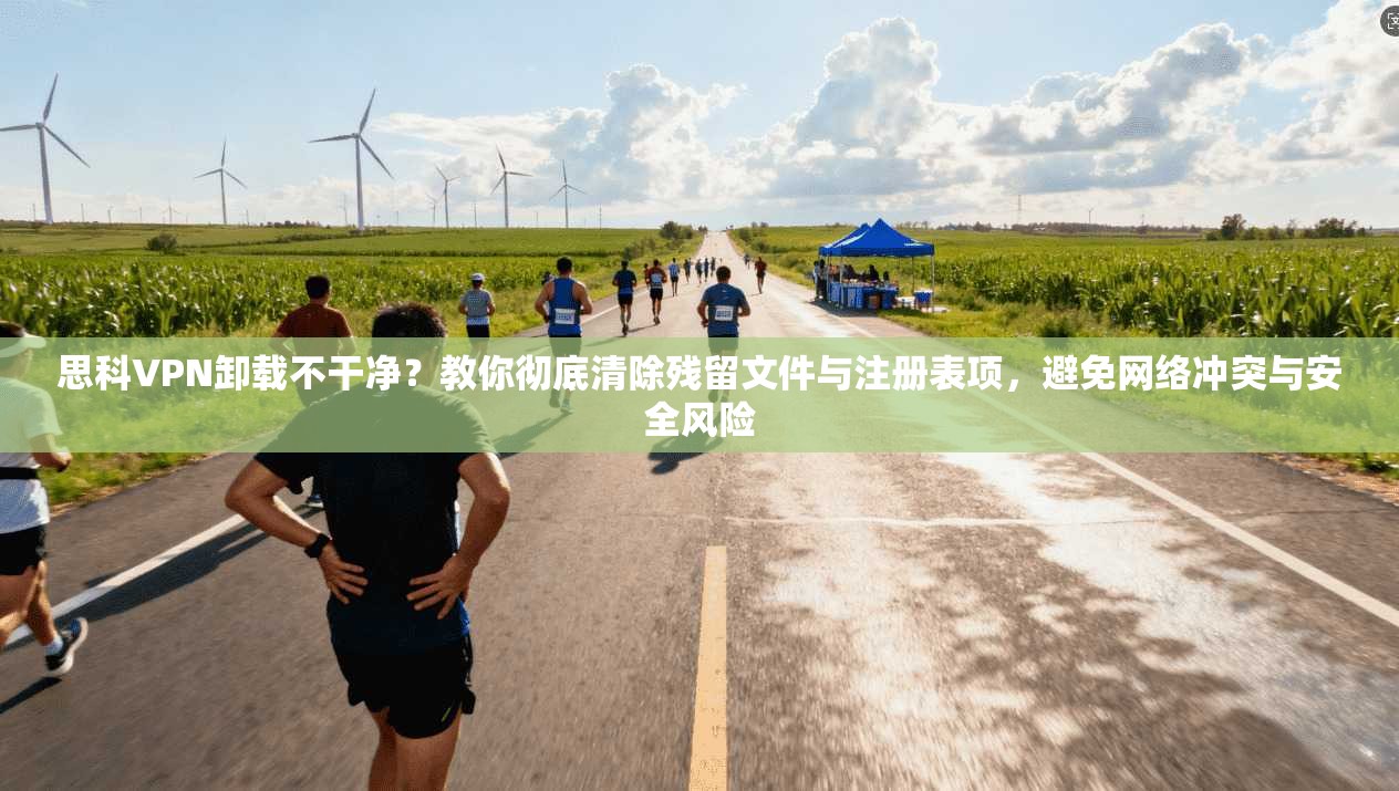 思科VPN卸载不干净？教你彻底清除残留文件与注册表项，避免网络冲突与安全风险