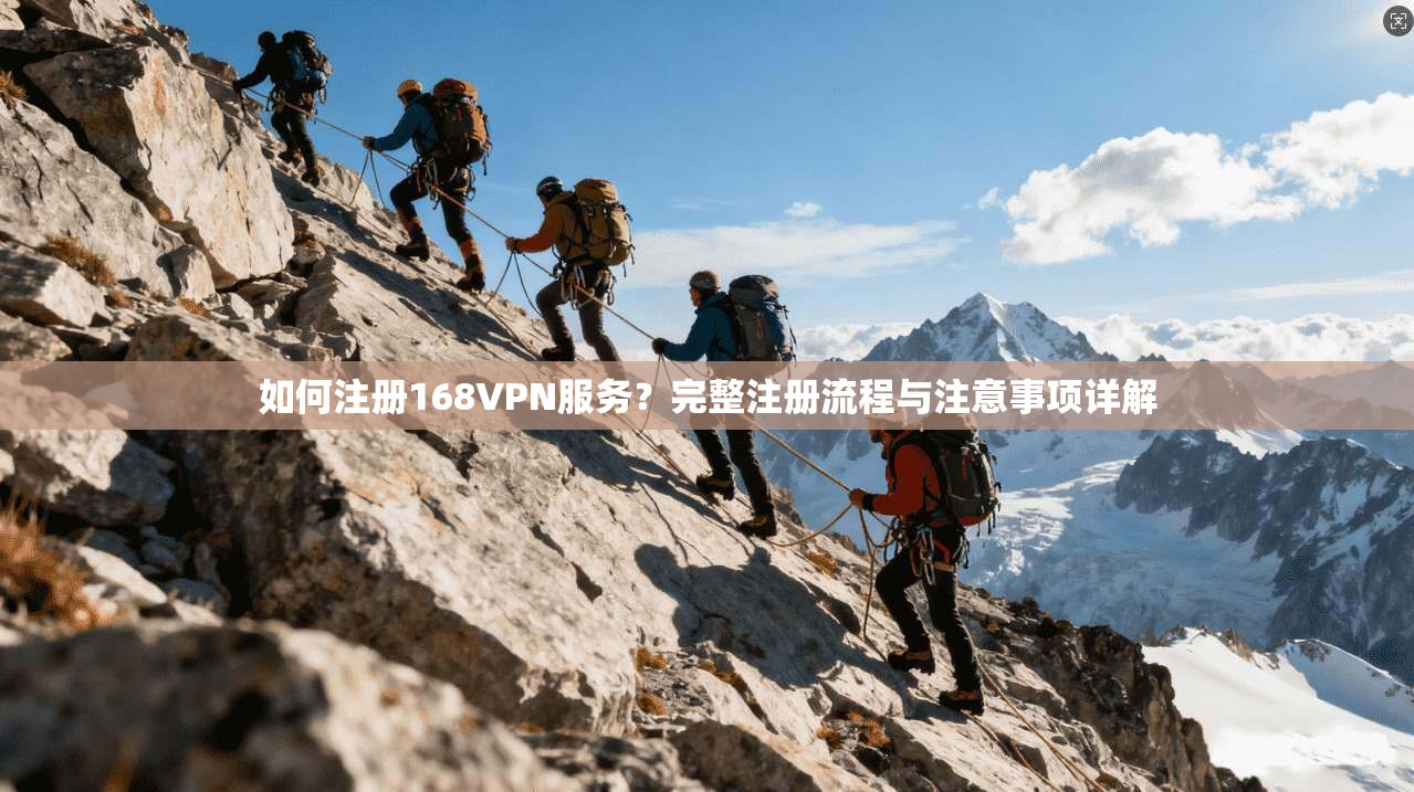 如何注册168VPN服务？完整注册流程与注意事项详解