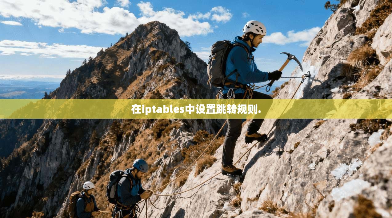 在iptables中设置跳转规则.