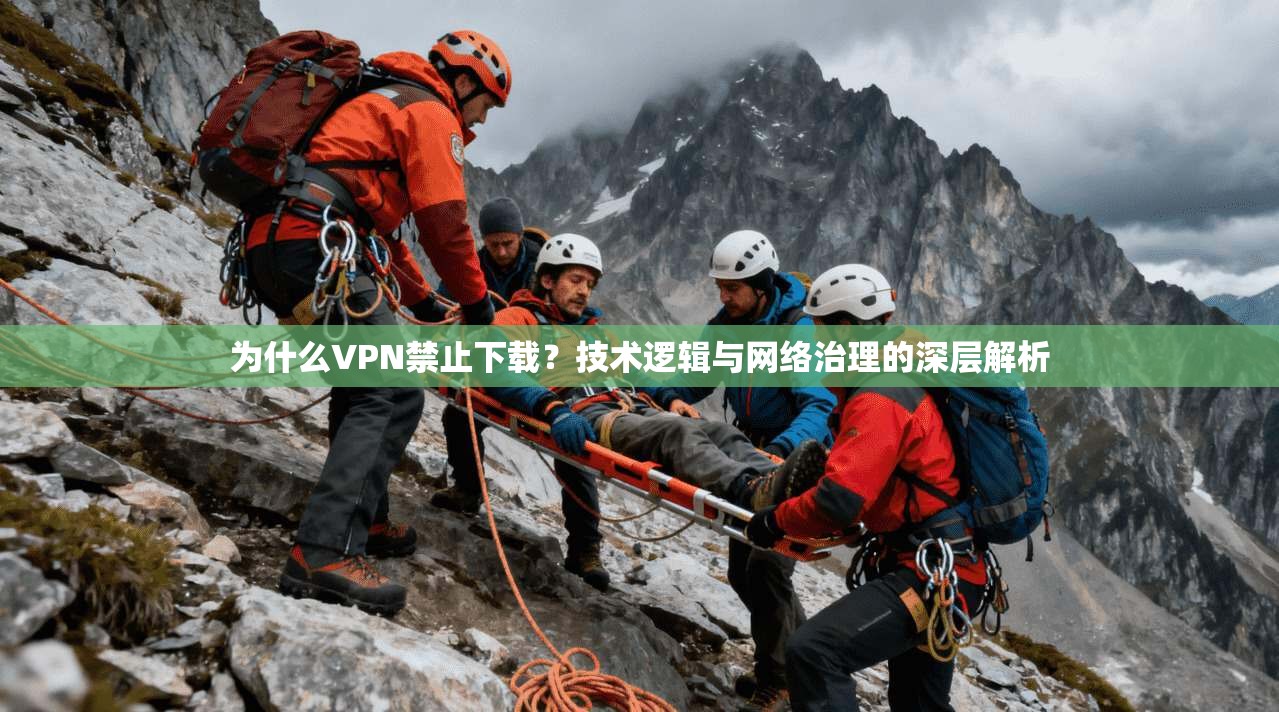 为什么VPN禁止下载?技术逻辑与网络治理的深层解析