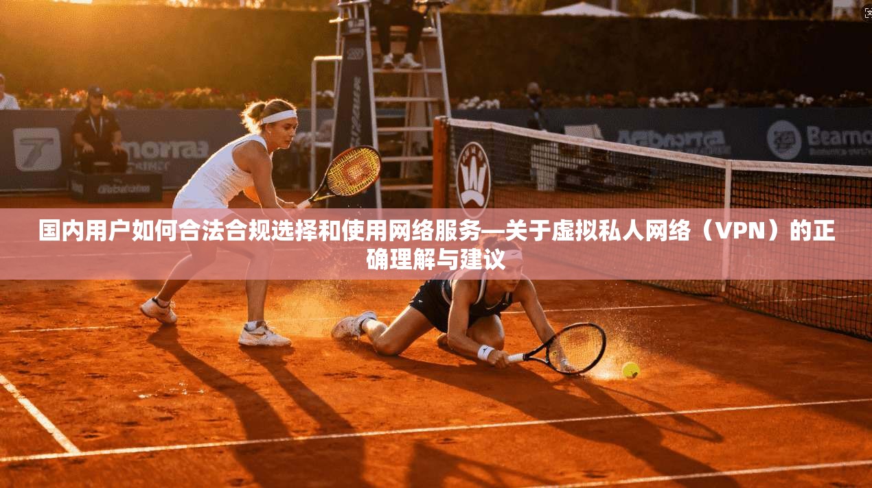 国内用户如何合法合规选择和使用网络服务—关于虚拟私人网络（VPN）的正确理解与建议