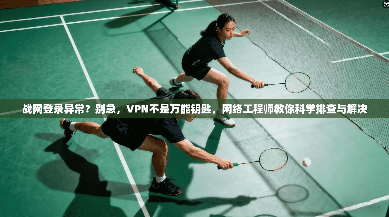 战网登录异常?别急,VPN不是万能钥匙,网络工程师教你科学排查与解决