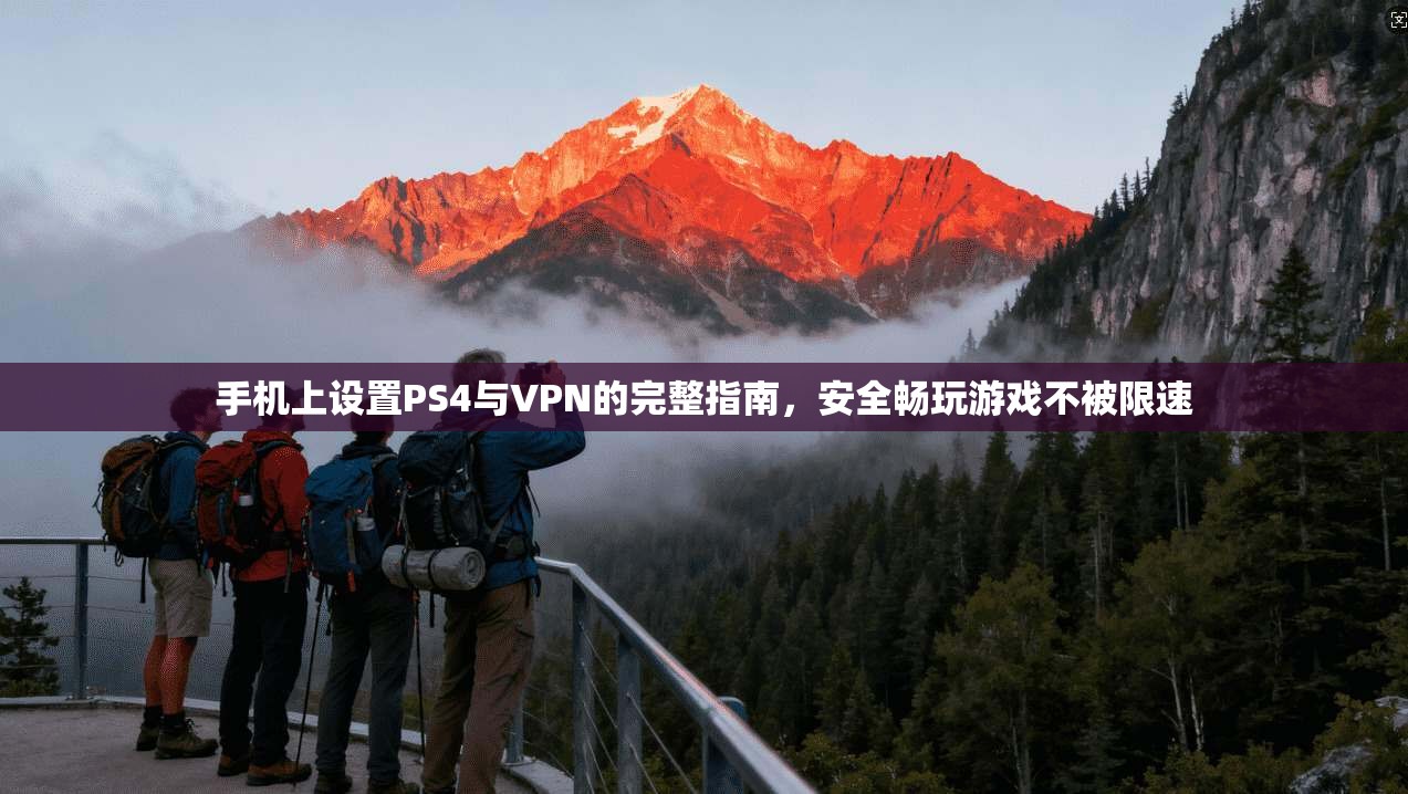手机上设置PS4与VPN的完整指南，安全畅玩游戏不被限速