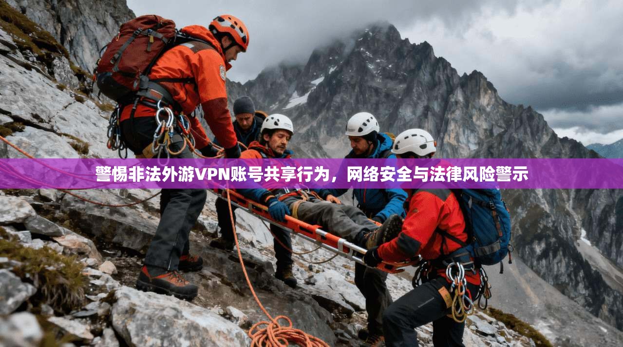 警惕非法外游VPN账号共享行为，网络安全与法律风险警示