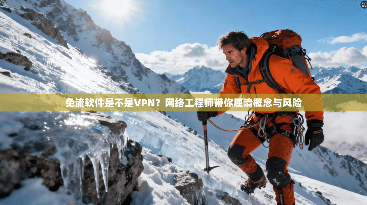 免流软件是不是VPN?网络工程师带你厘清概念与风险