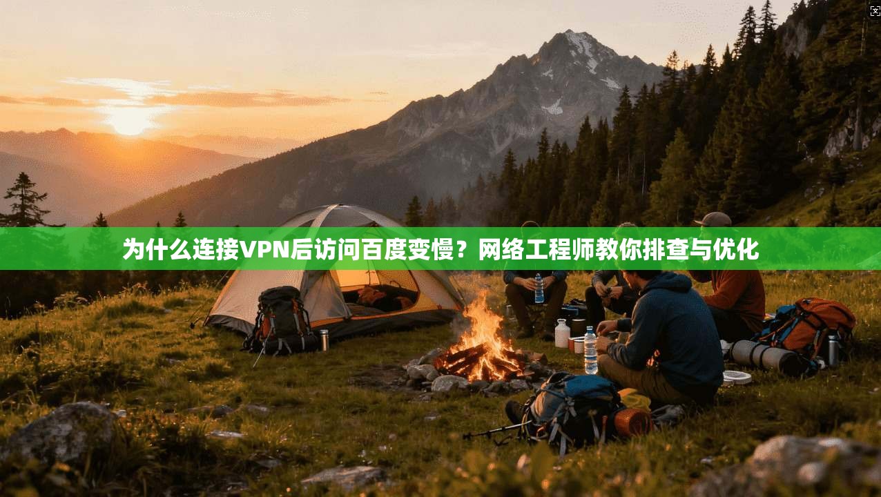 为什么连接VPN后访问百度变慢?网络工程师教你排查与优化