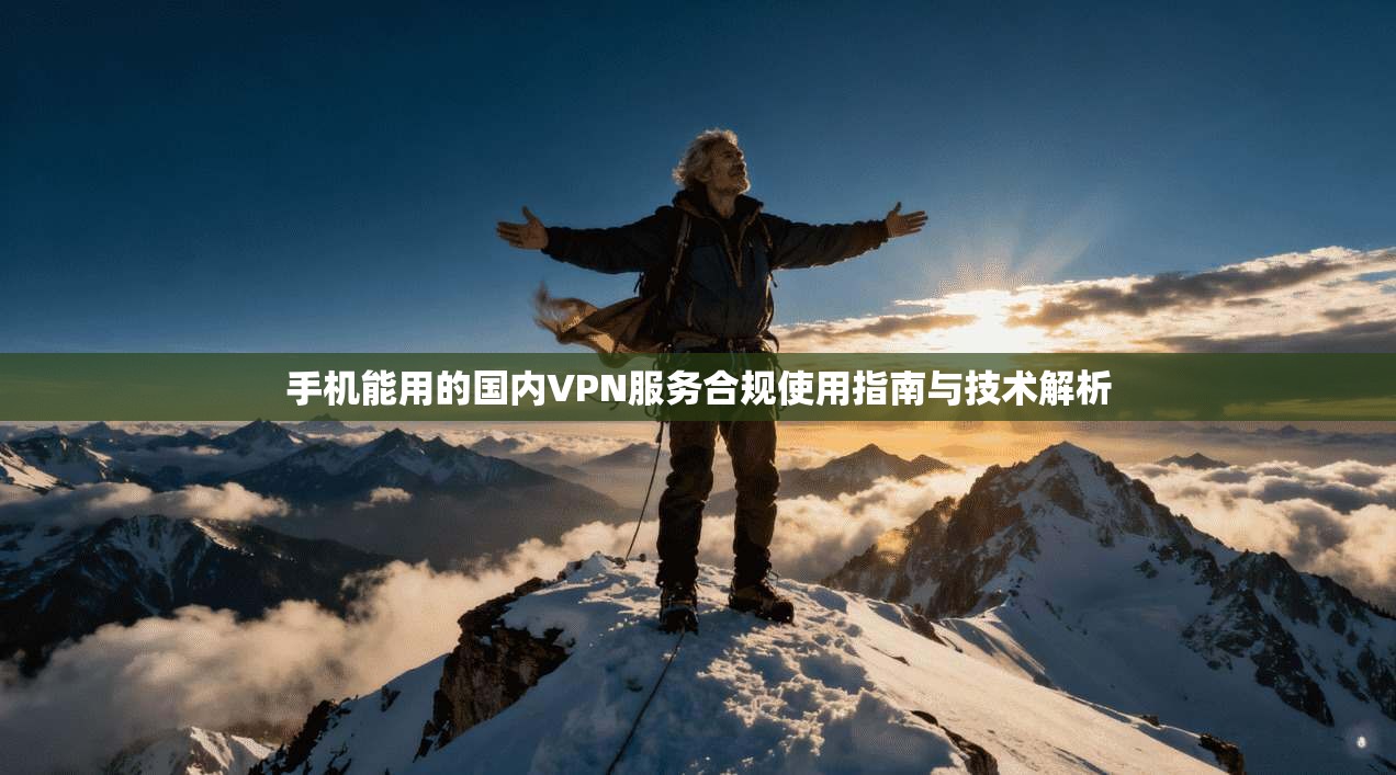 手机能用的国内VPN服务合规使用指南与技术解析