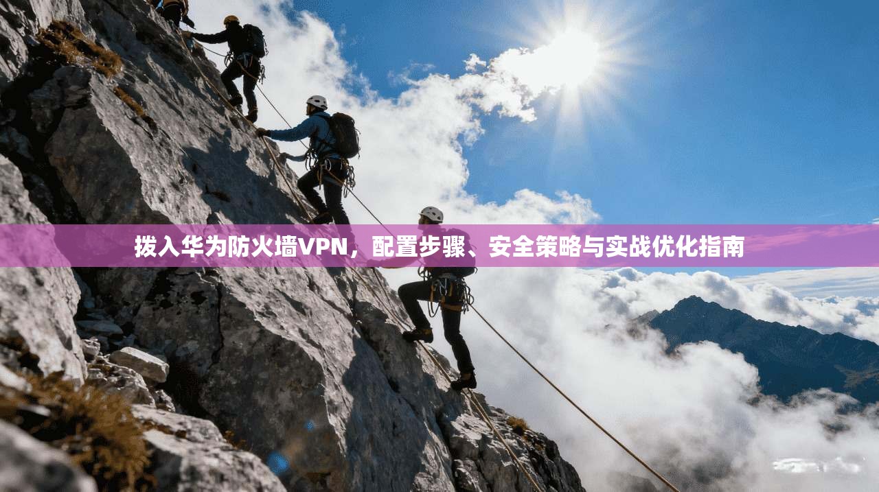 拨入华为防火墙VPN,配置步骤、安全策略与实战优化指南