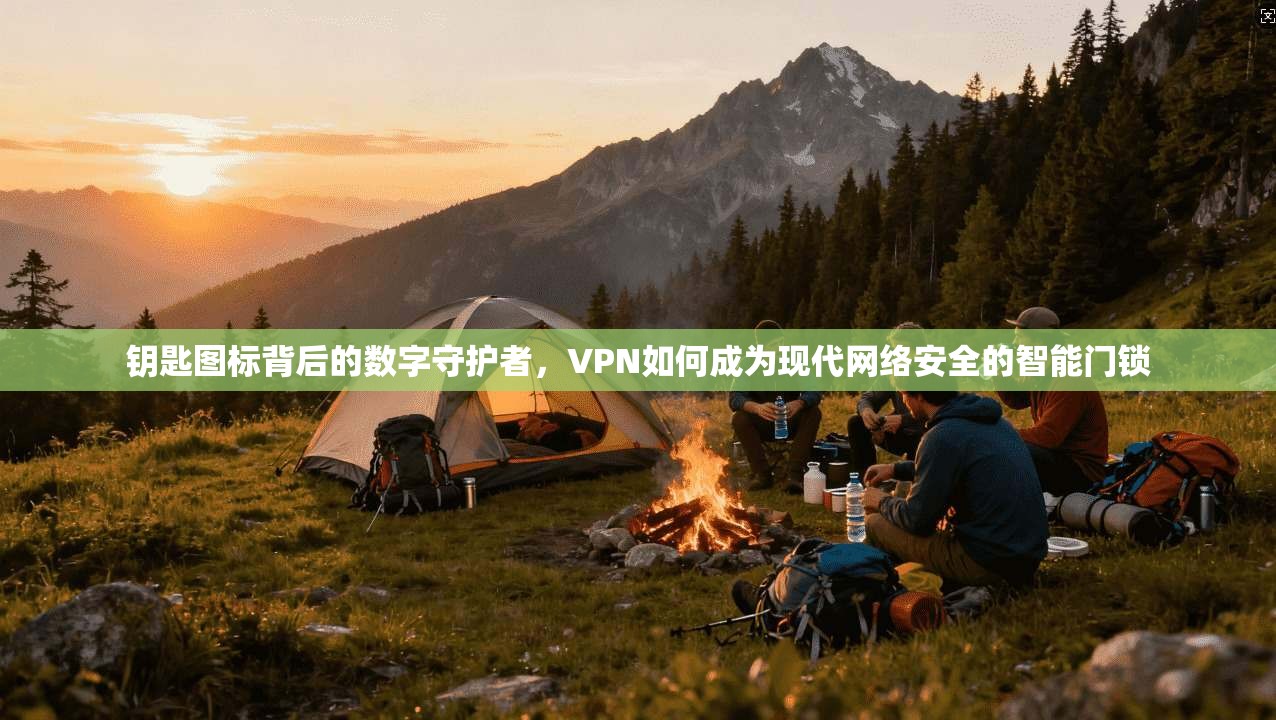 钥匙图标背后的数字守护者，VPN如何成为现代网络安全的智能门锁