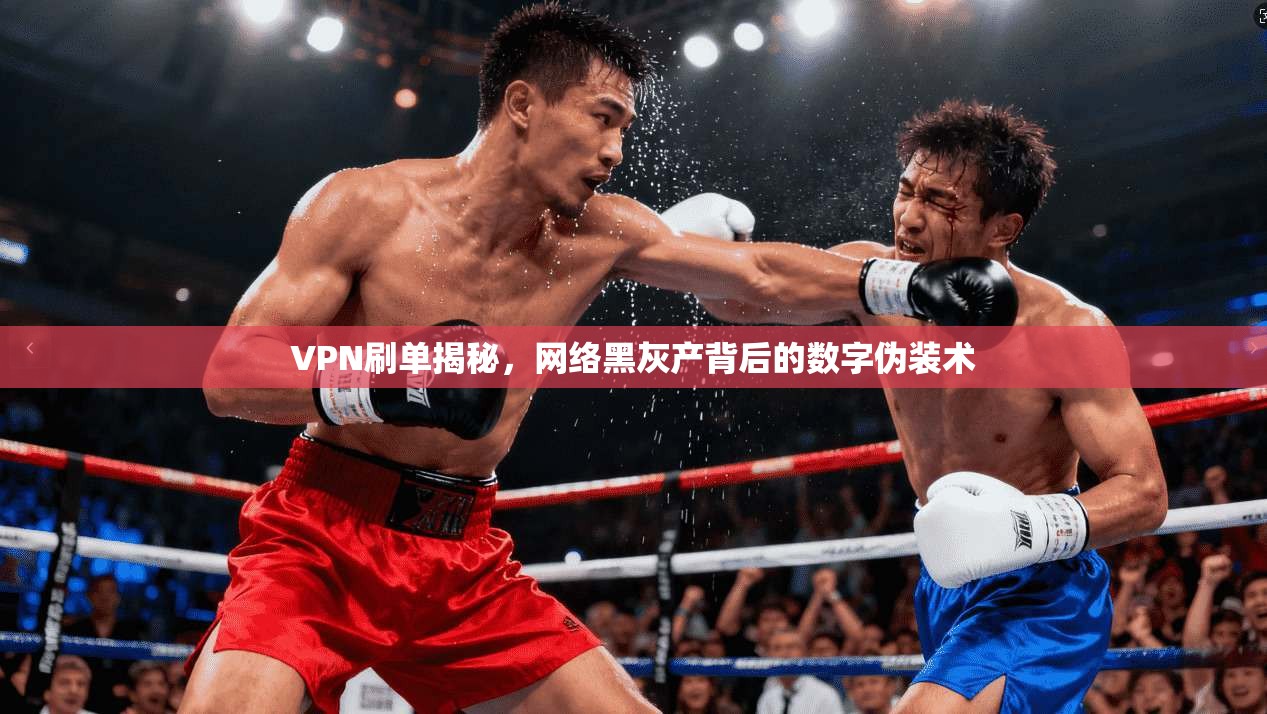 VPN刷单揭秘，网络黑灰产背后的数字伪装术