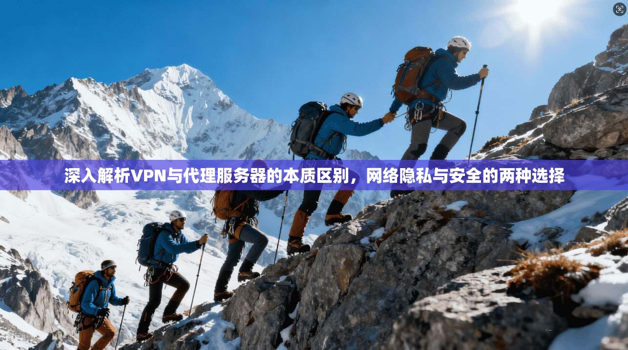 深入解析VPN与代理服务器的本质区别,网络隐私与安全的两种选择