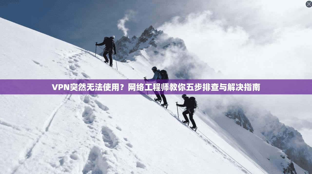 VPN突然无法使用?网络工程师教你五步排查与解决指南