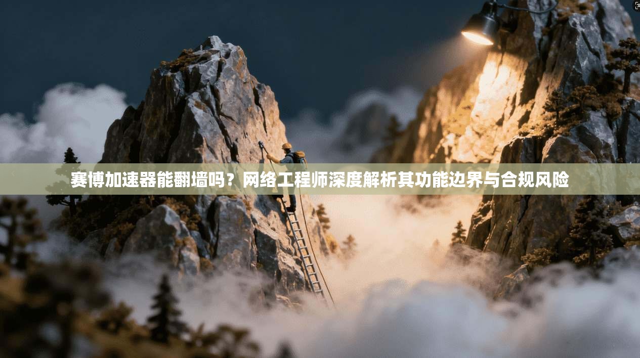 赛博加速器能翻墙吗？网络工程师深度解析其功能边界与合规风险