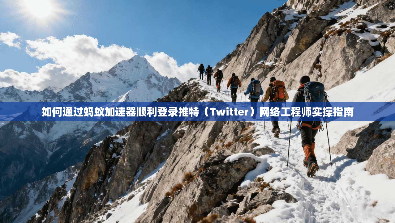 如何通过蚂蚁加速器顺利登录推特(Twitter)网络工程师实操指南