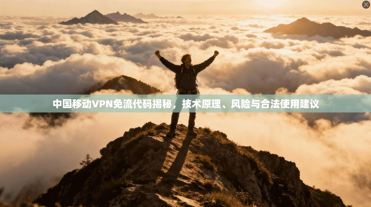 中国移动VPN免流代码揭秘，技术原理、风险与合法使用建议