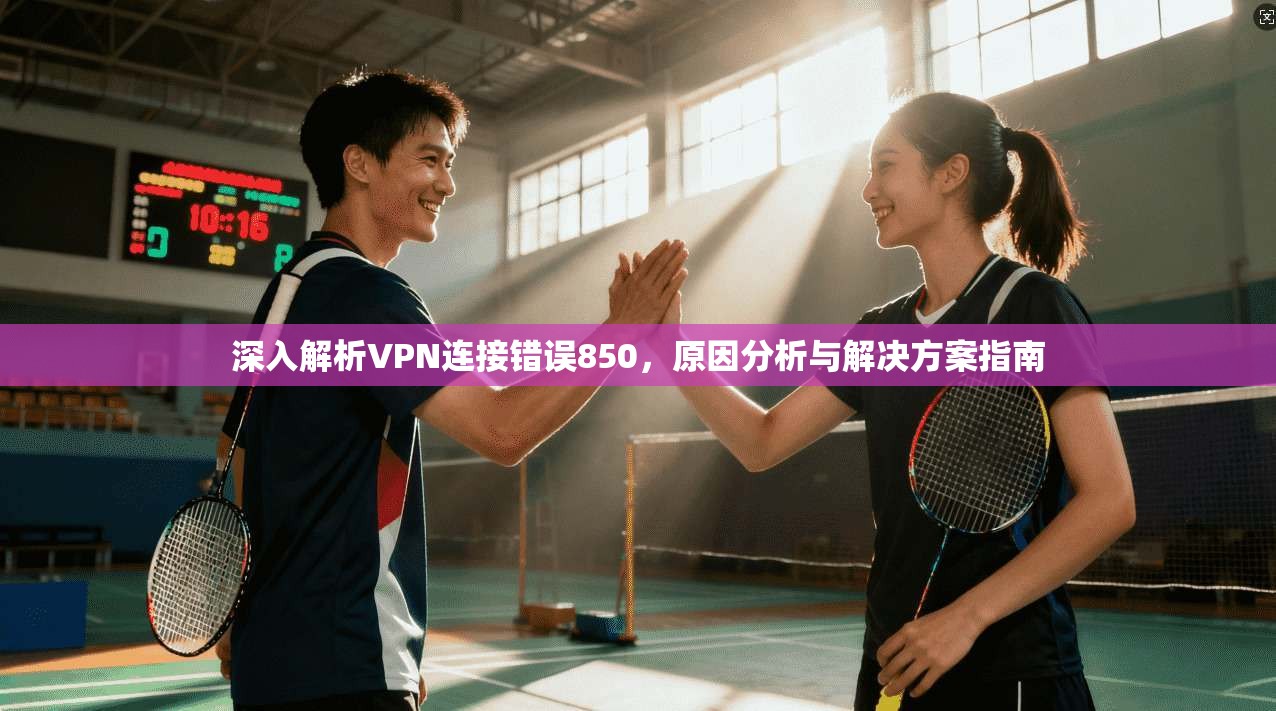 深入解析VPN连接错误850，原因分析与解决方案指南
